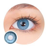 Kazzue Dark Mermaid Blue (1 lens/pack)-Colored Contacts-UNIQSO