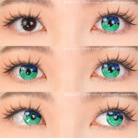 Sweety x Eyesinger Green Rings (2 lenses/pack)-Colored Contacts-UNIQSO