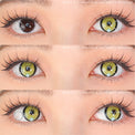 Sweety x Eyesinger Neon Eclipse Yellow (2 lenses/pack)-Colored Contacts-UNIQSO Canada