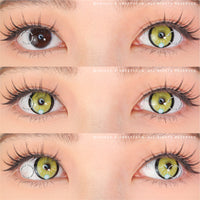 Sweety x Eyesinger Neon Eclipse Yellow (2 lenses/pack)-Colored Contacts-UNIQSO Canada