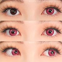 Sweety Halo Rose (1 lens/pack)-Colored Contacts-UNIQSO Canada
