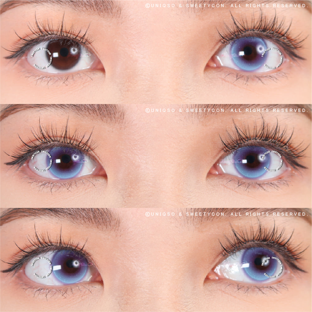 Sweety Monaco Violet (1 lens/pack)-Colored Contacts-UNIQSO Canada