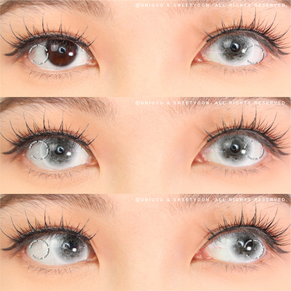 Sweety Crazy Chaos Eye Black (1 lens/pack)