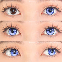 Sweety x Eyesinger Indigo Thunder Eye (2 lenses/pack)-Colored Contacts-UNIQSO Canada