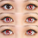 Sweety Anime 2 Red Pink (1 lens/pack)-Colored Contacts-UNIQSO