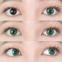 Sweety E-Blink Green (1 lens/pack)-Colored Contacts-UNIQSO