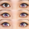 Sweety Anime 2 Purple Pink (1 lens/pack)-Colored Contacts-UNIQSO