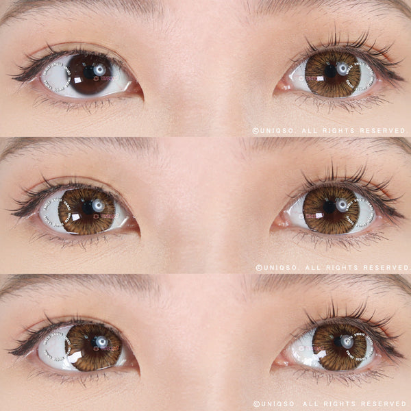 Kazzue Premier Brown (1 lens/pack)-Colored Contacts-UNIQSO