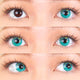 Sweety Anime Turquoise (1 lens/pack)-Colored Contacts-UNIQSO