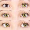 Sweety Akaten Yellow (1 lens/pack)-Colored Contacts-UNIQSO