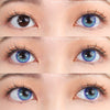 Sweety Anime Tear Blue (1 lens/pack)-Colored Contacts-UNIQSO