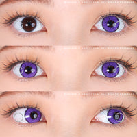 Sweety Devil Purple (1 lens/pack)-Colored Contacts-UNIQSO