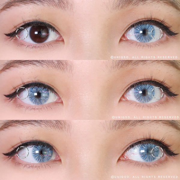 Urban Layer Frozen Gray (1 lens/pack)-Colored Contacts-UNIQSO