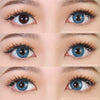 Barbie Puffy 3 Tones Blue (1 lens/pack)-Colored Contacts-UNIQSO