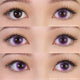 Western Eyes Bubble Violet (1 lens/pack)-Colored Contacts-UNIQSO