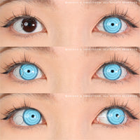 Sweety Rings Blue (1 lens/pack)-Colored Contacts-UNIQSO