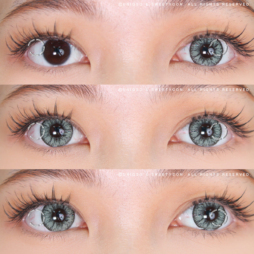 Sweety Candy Grey (1 lens/pack)-Colored Contacts-UNIQSO