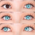 Sweety Anime Sora Blue (1 lens/pack)-Colored Contacts-UNIQSO