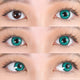 Kazzue Vivid Brilliant Turquoise (1 lens/pack)-Colored Contacts-UNIQSO