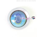 Sweety x Eyesinger Crystal Diamond Aqua (2 lenses/pack)-Colored Contacts-UNIQSO Canada