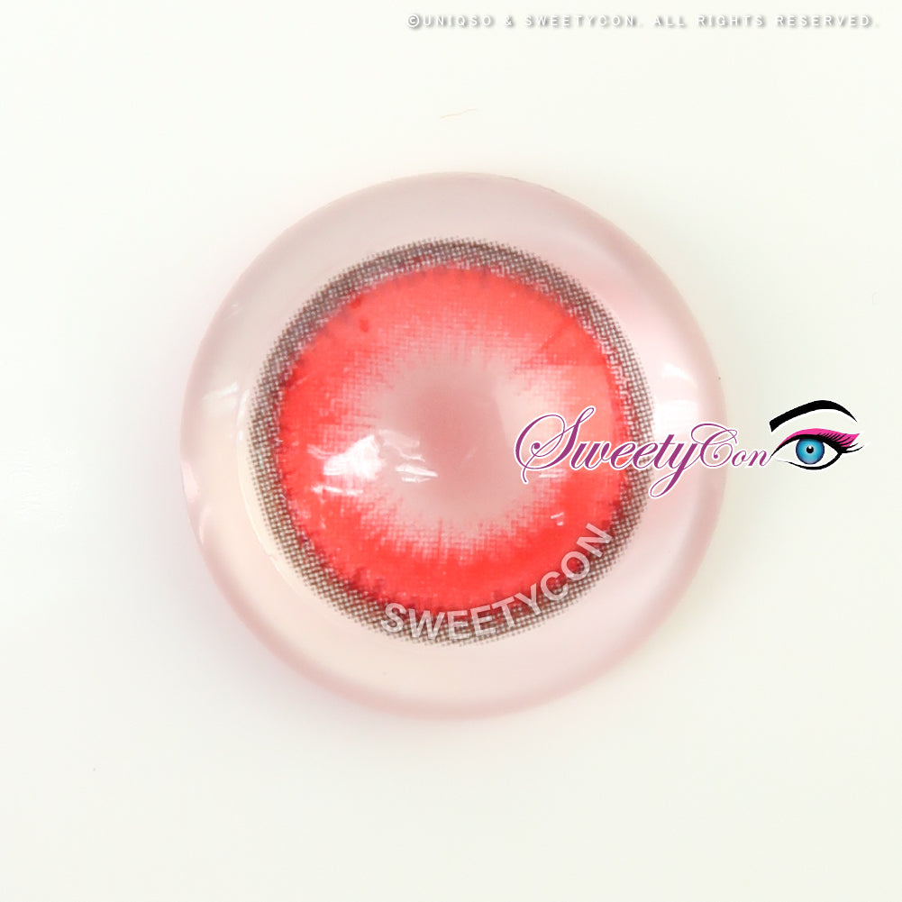 Sweety Halo Red (1 lens/pack)-Colored Contacts-UNIQSO Canada
