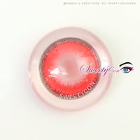 Sweety Halo Red (1 lens/pack)-Colored Contacts-UNIQSO Canada