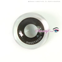 Sweety Crazy Solid Black II (1 lens/pack)-Crazy Contacts-UNIQSO