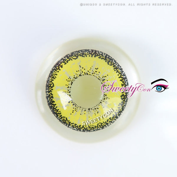 Sweety Crazy Zombie Yellow (1 lens/pack)-Crazy Contacts-UNIQSO