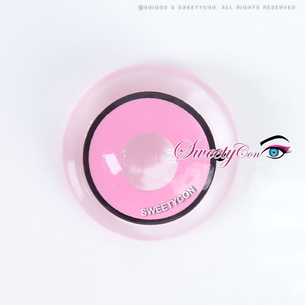 Sweety Crazy Pink Zombie / Manson (1 lens/pack)-Crazy Contacts-UNIQSO