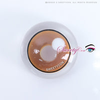 Sweety Anime Cloud Rim Brown (1 lens/pack)-Colored Contacts-UNIQSO