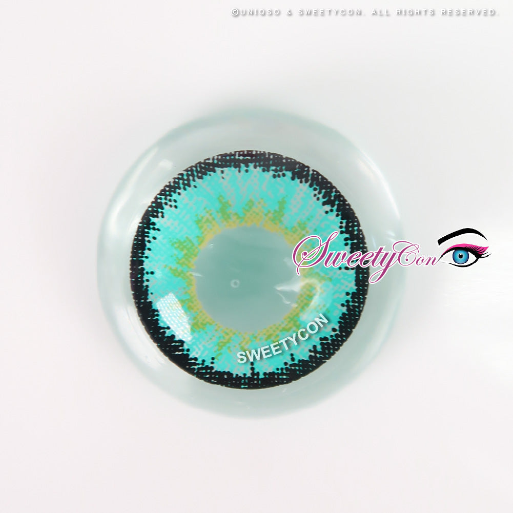 Sweety Snow Green (1 lens/pack)-Colored Contacts-UNIQSO