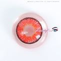 Sweety Snow Red (1 lens/pack)-Colored Contacts-UNIQSO