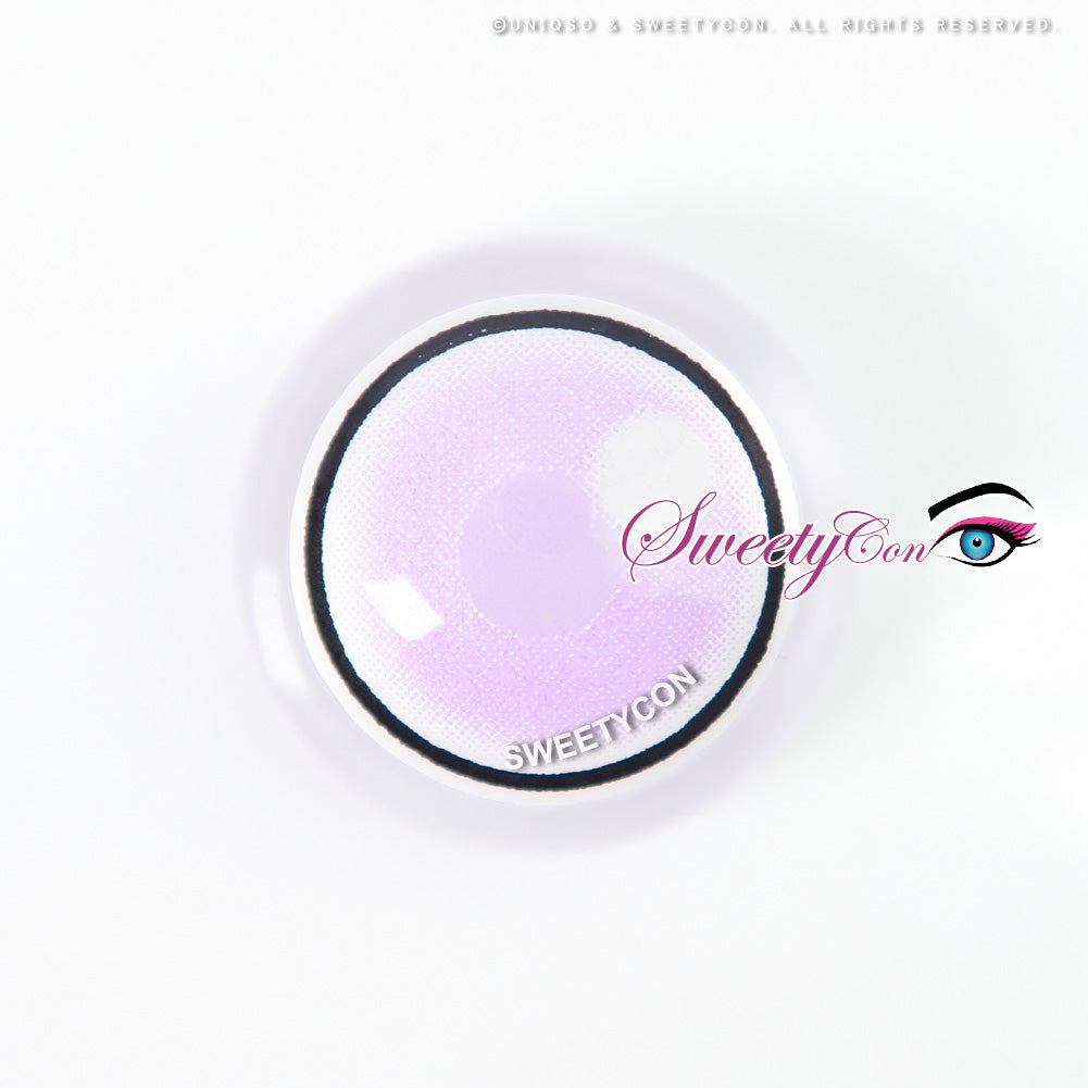 Sweety Anime Cloud Rim Violet (1 lens/pack)-Colored Contacts-UNIQSO