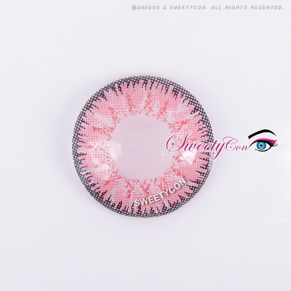 Sweety Candy Pink (1 lens/pack)-Colored Contacts-UNIQSO