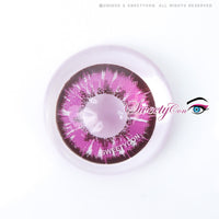 Sweety Akaten Violet (1 lens/pack)-Colored Contacts-UNIQSO