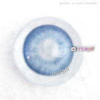 Kazzue Dark Mermaid Blue (1 lens/pack)-Colored Contacts-UNIQSO