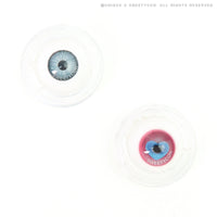 Sweety x Eyesinger Cupid Heart Pink (2 lenses/pack)-Colored Contacts-UNIQSO Canada