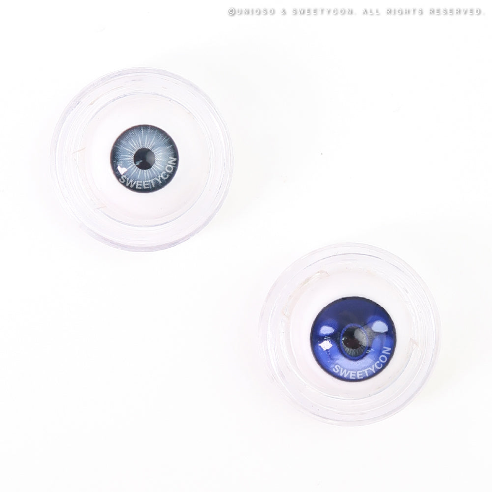 Sweety x Eyesinger Indigo Thunder Eye (2 lenses/pack)-Colored Contacts-UNIQSO Canada