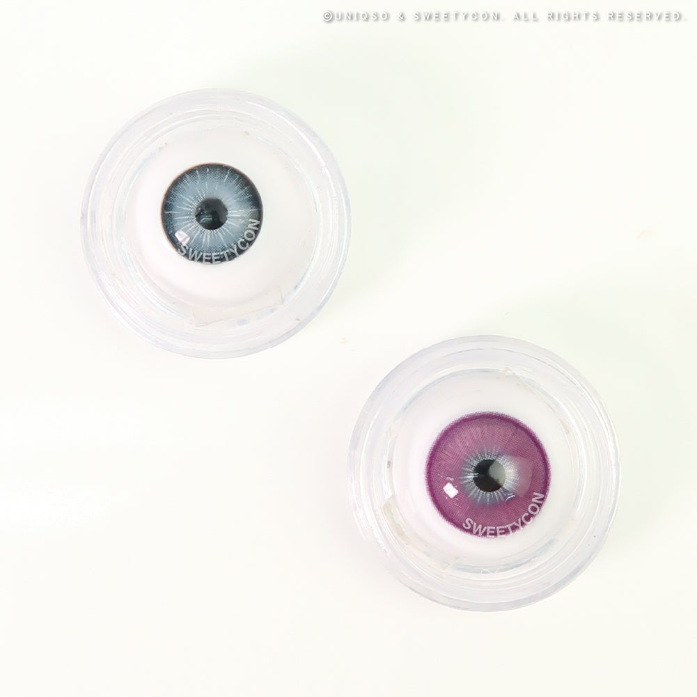 Sweety Halo Purple (1 lens/pack)-Colored Contacts-UNIQSO Canada
