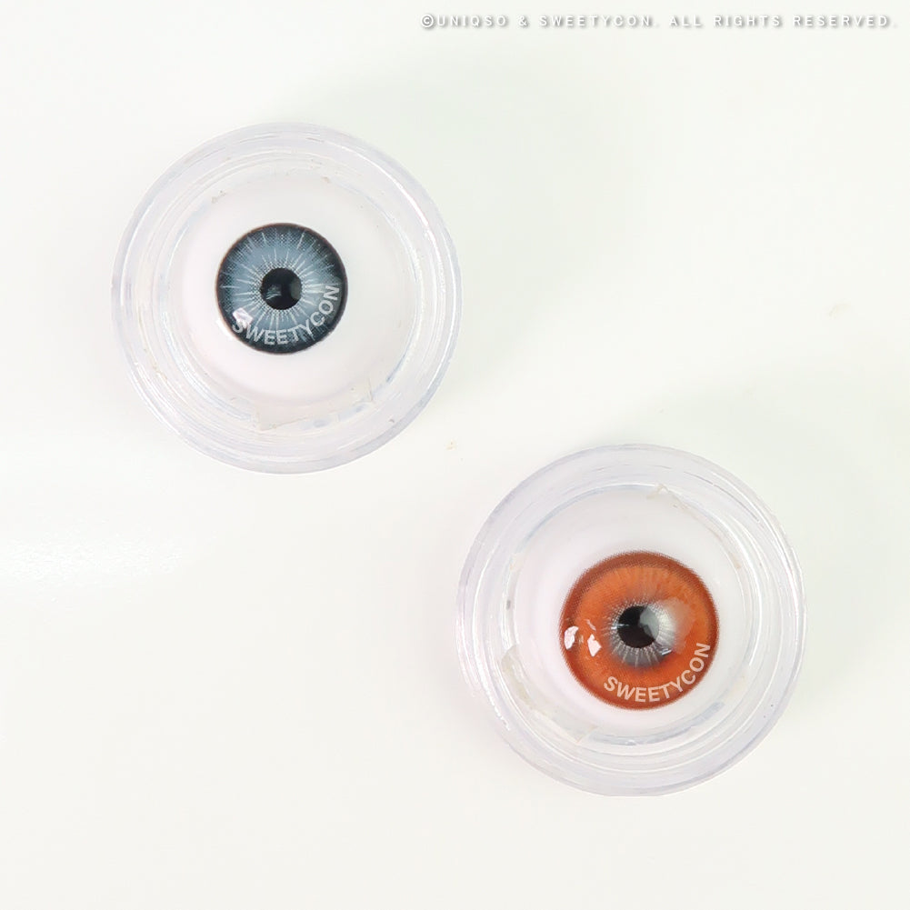 Sweety Halo Choco (1 lens/pack)-Colored Contacts-UNIQSO Canada