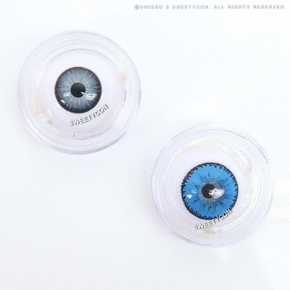 Sweety Devil Blue (1 lens/pack)-Colored Contacts-UNIQSO