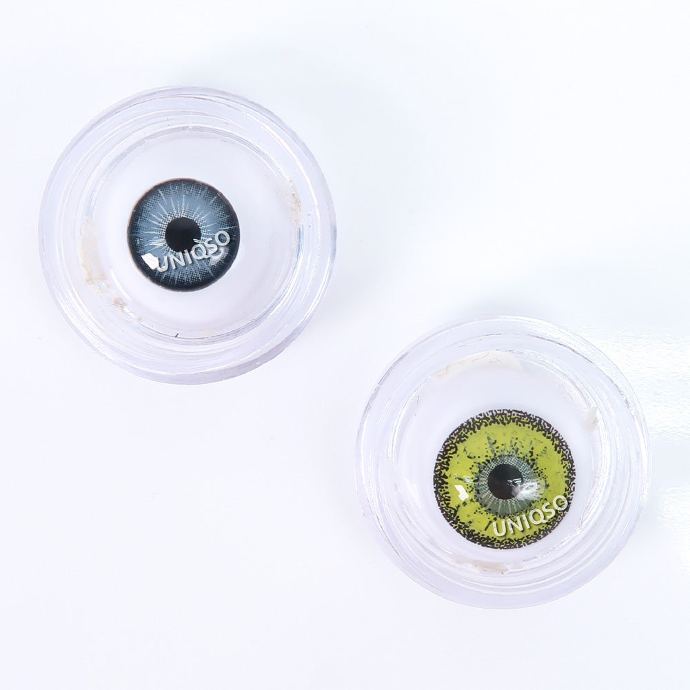 Kazzue Vivid Brilliant Yellow (1 lens/pack)-Colored Contacts-UNIQSO