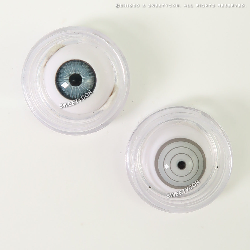 Sweety Rings Grey (1 lens/pack)-Colored Contacts-UNIQSO