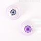 Sweety Paradise Violet (1 lens/pack)-Colored Contacts-UNIQSO