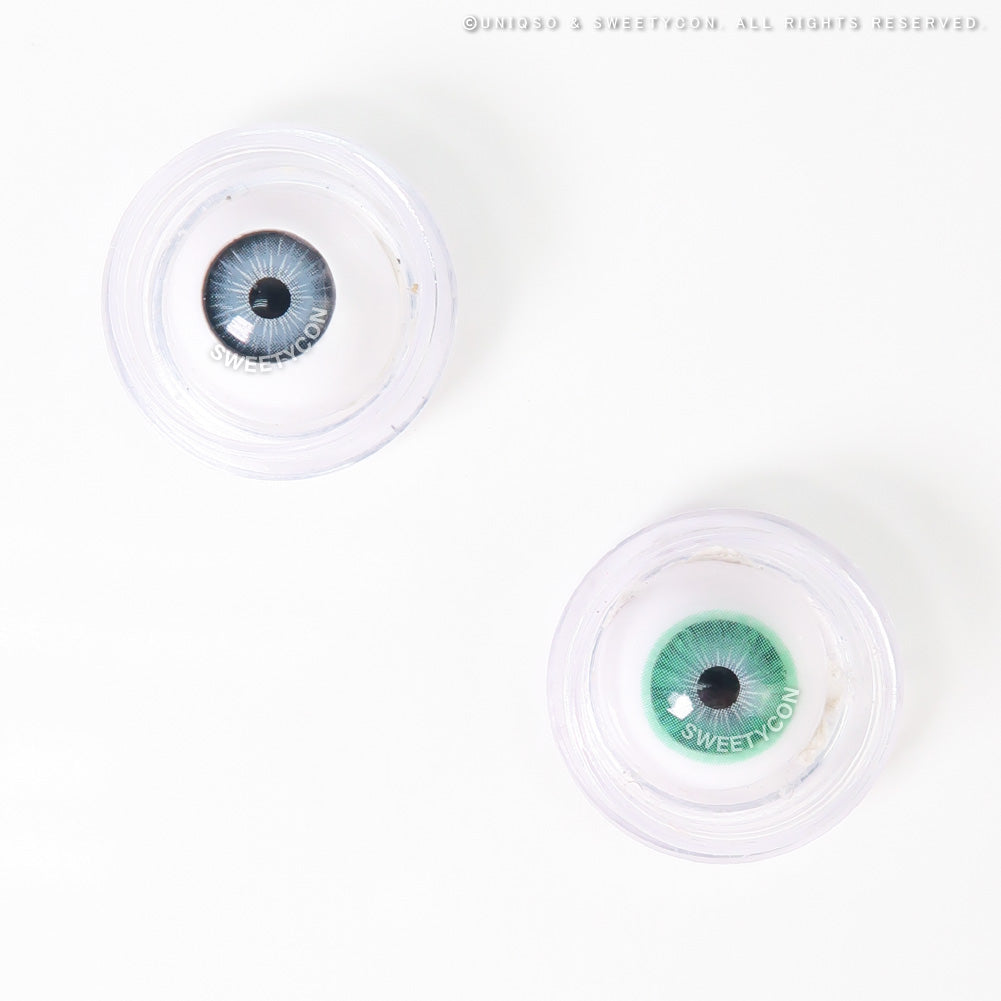 Sweety Hidrocor Verde (1 lens/pack)-Colored Contacts-UNIQSO
