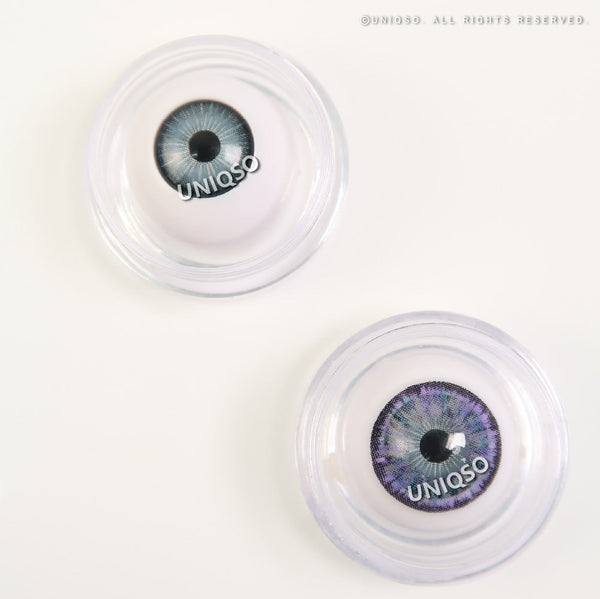 Western Eyes Bella 4 Tones Grey (1 lens/pack)-Colored Contacts-UNIQSO