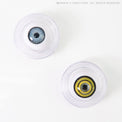 Sweety Crazy Yellow Rings V3 (Chainsaw Man - Makima) (1 lens/pack)-Crazy Contacts-UNIQSO