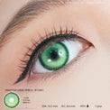 Sweety Koi Green (1 lens/pack)-Colored Contacts-UNIQSO