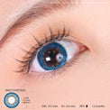 Sweety Poppy Blue (1 lens/pack)-Colored Contacts-UNIQSO