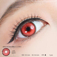 Sweety Koi Red (1 lens/pack)-Colored Contacts-UNIQSO